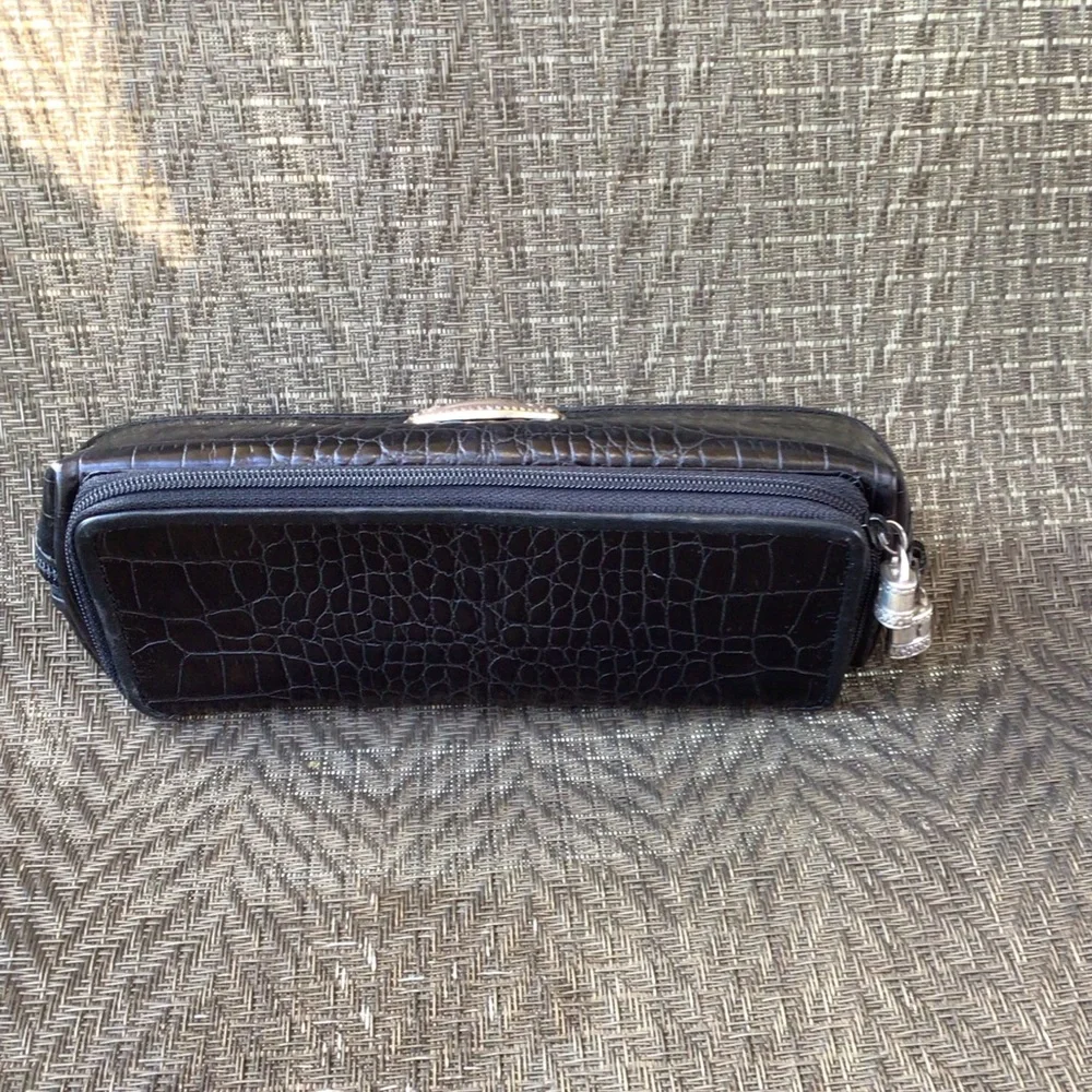 Brighton black leather